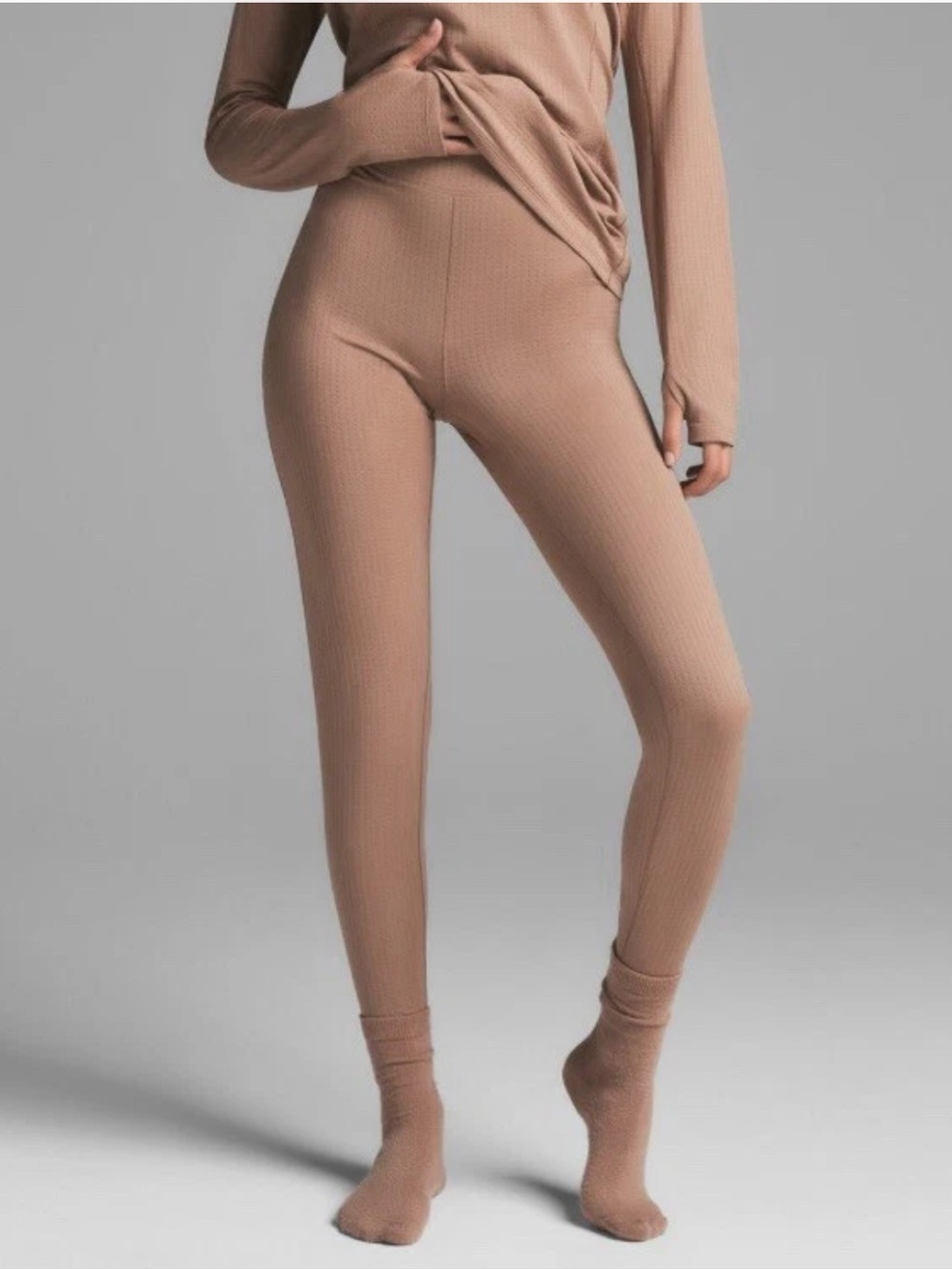 The North Face SKIMS Ribbed Thermal Leggings Size M